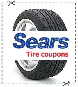 coupons for tires at sears|tire discount coupon sears.